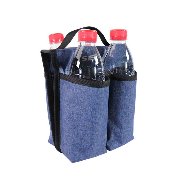 4支裝瓶裝水飲料牛津布手提袋定制