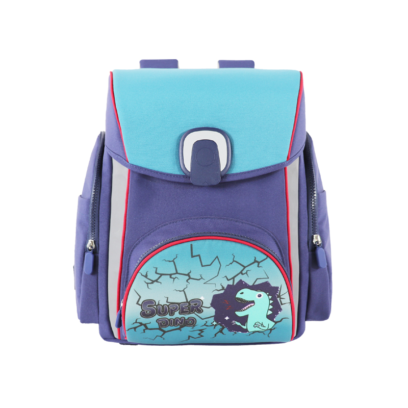 1-3年級卡通可愛恐龍背包 兒童雙肩包 防走失包小學生新款書包